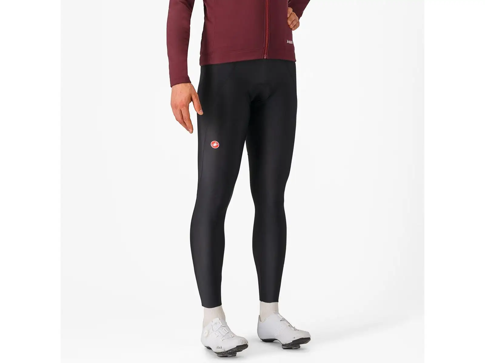 Castelli Espresso Bibtight pánske nohavice s laclom a vložkou Black