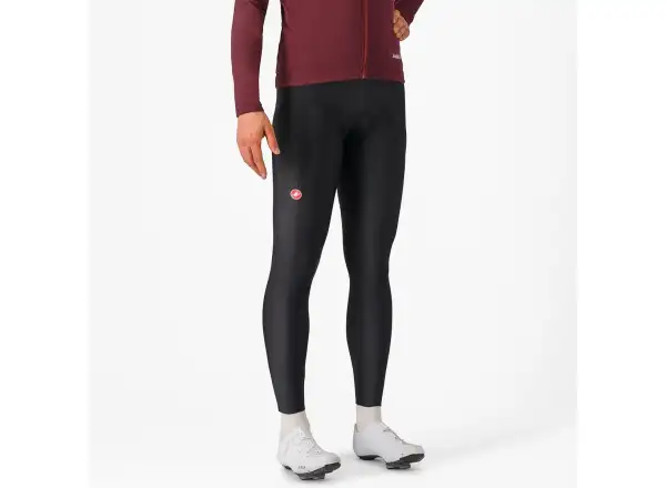 Castelli Espresso Bibtight pánske nohavice s laclom a vložkou Black
