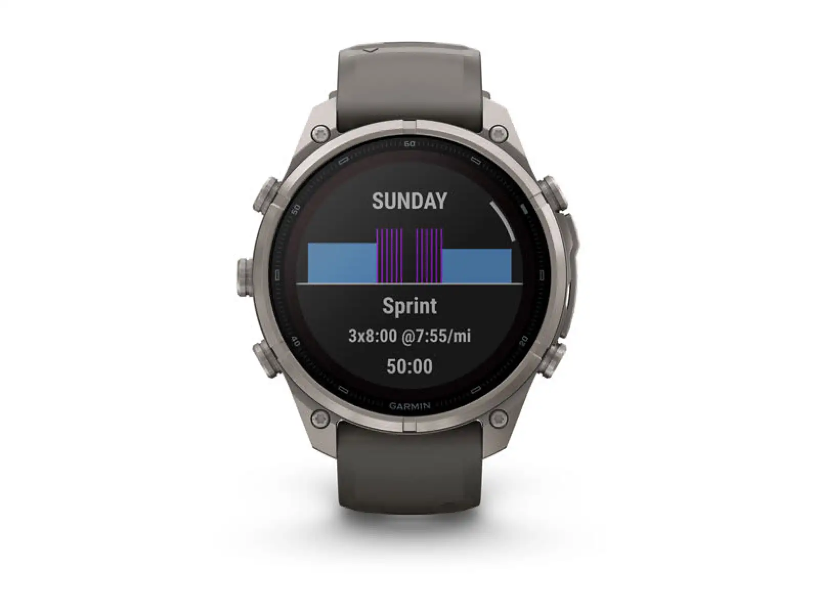 Garmin Fénix 9 Pro inReach Solar 47 mm Titanium Pebble Gray/Silver Gray