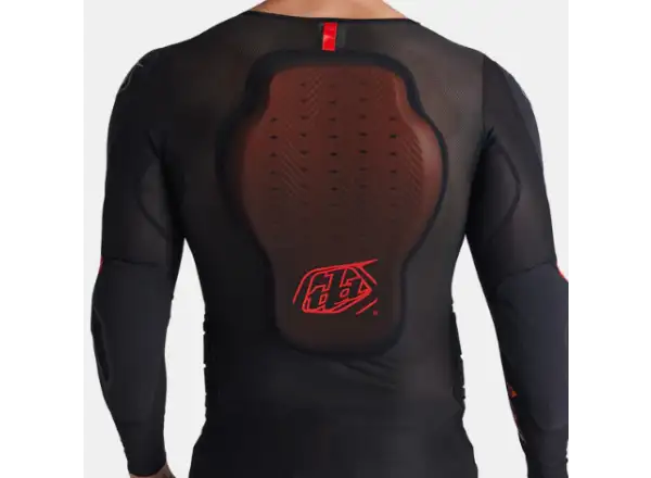 Troy Lee Designs Stage Ghost D3O Solid ochranná vesta s dlhým rukávom Black