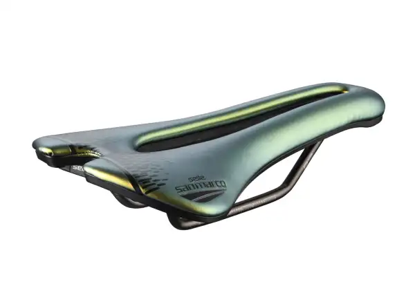 Selle San Marco Aspide Short Open-Fit Racing úzke sedlo Iridescent Gold