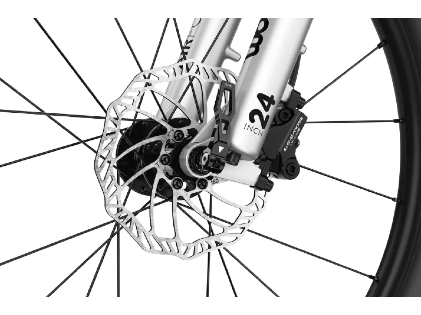 Woom 5 OFF Air Black 24 detský bicykel