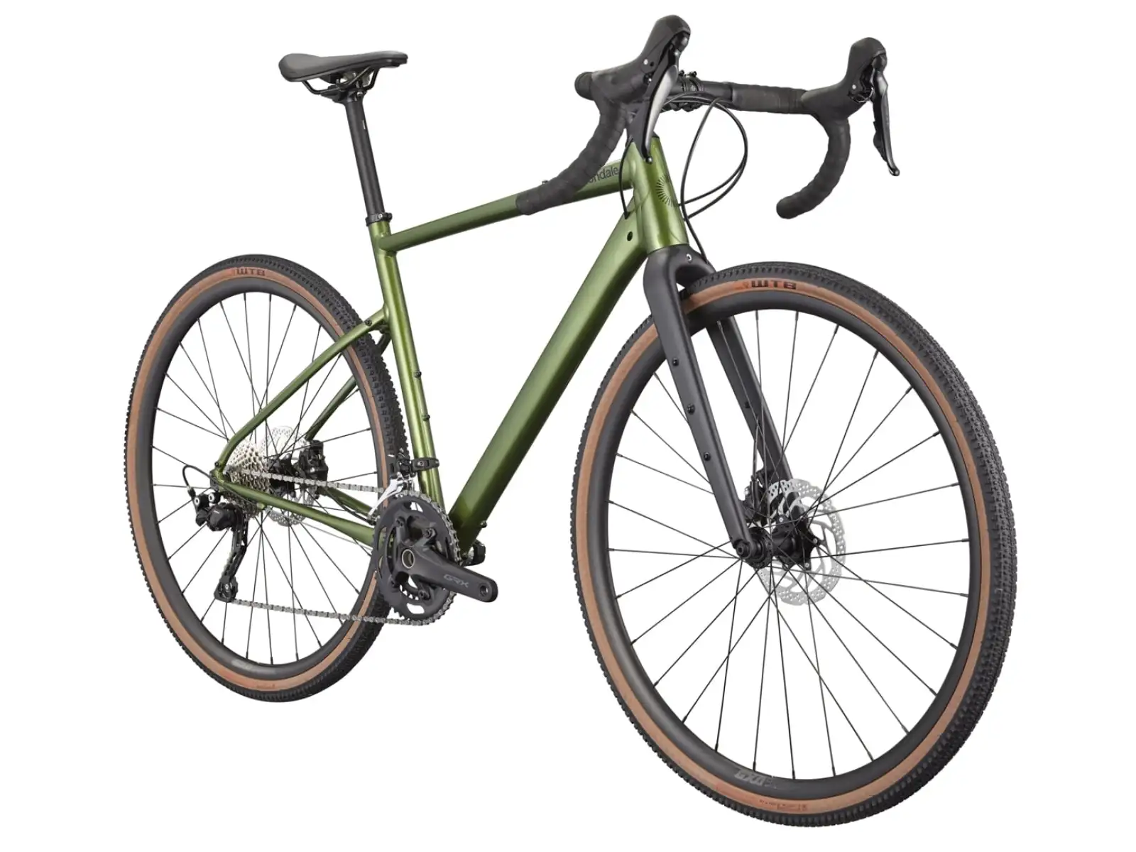 Cannondale Topstone 2 GRX 2x gravel bicykel Spruce Green