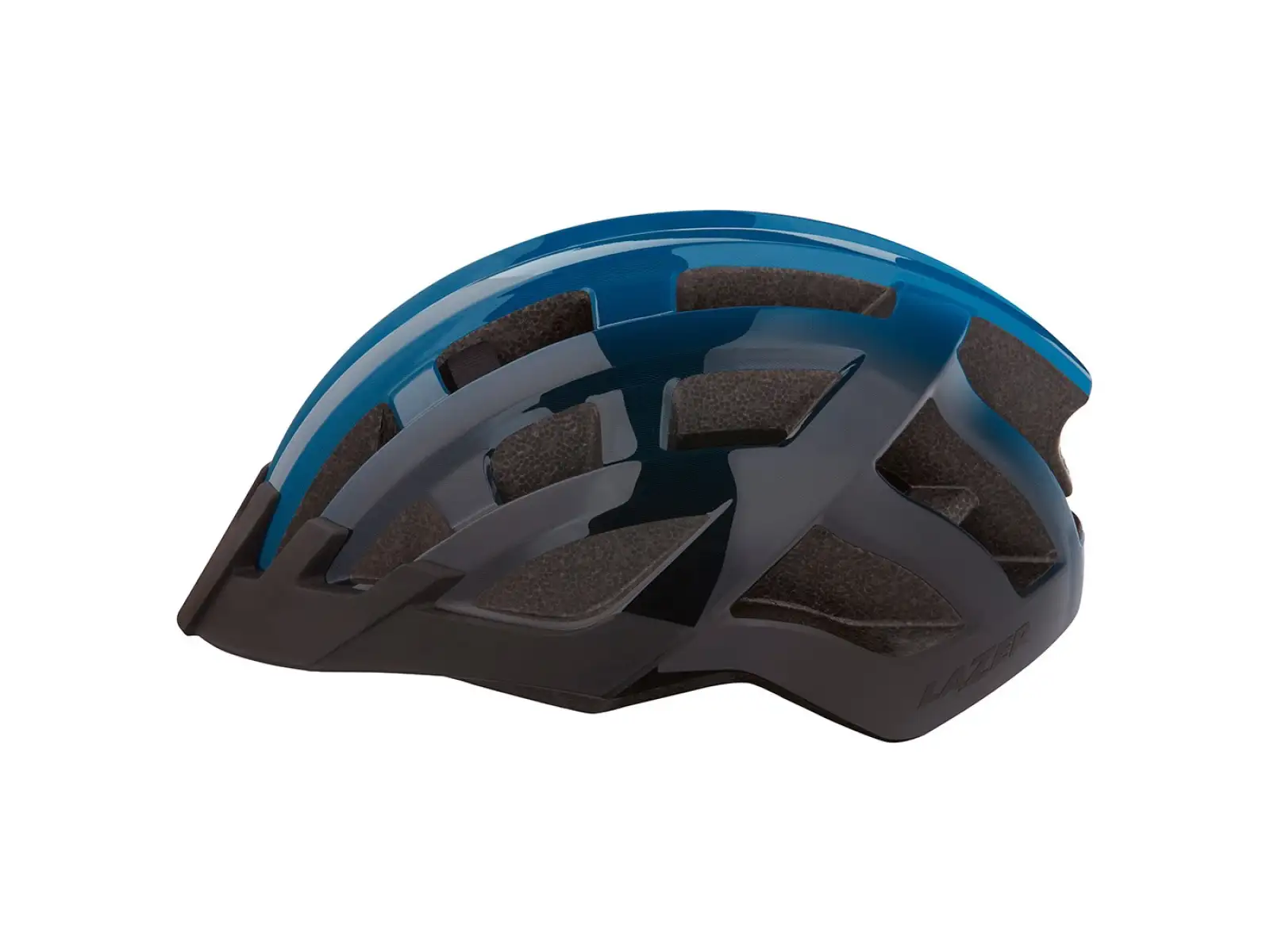 Prilba Lazer Compact DLX Blue/Black, veľkosť 3,5 mm. Uni (54-61 cm)