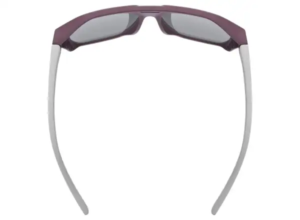 Uvex detské športové okuliare Cosmic Cranberry - Grey Matt/Mir. Silver