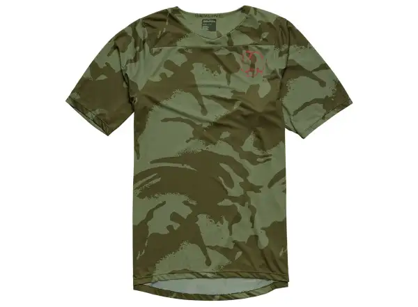 Troy Lee Designs Skyline dres s krátkym rukávom Shadow Camo Olive