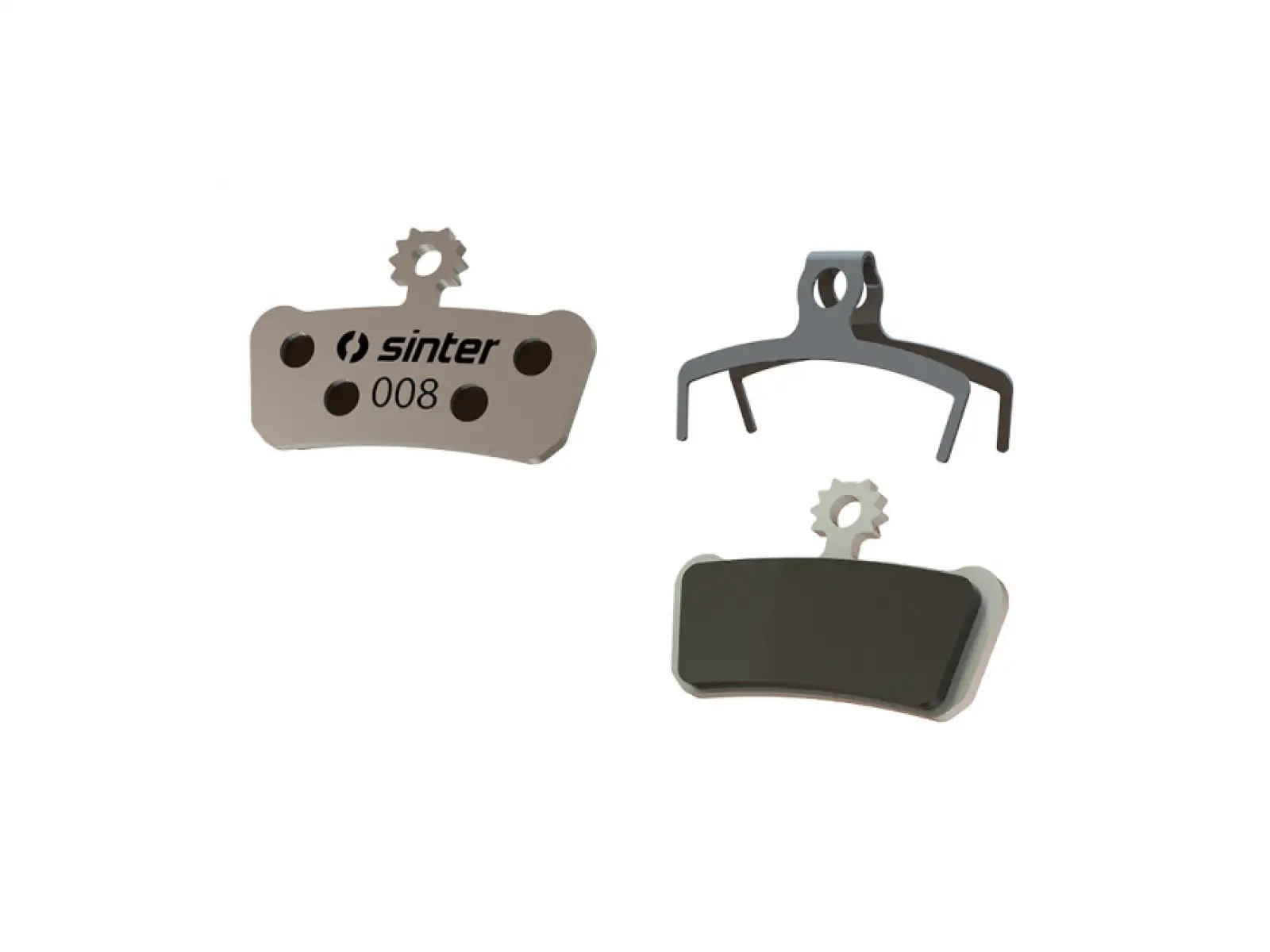Sinter SRAM Elixir Trail, G2, Guide brzdové doštičky semi-metal čierna