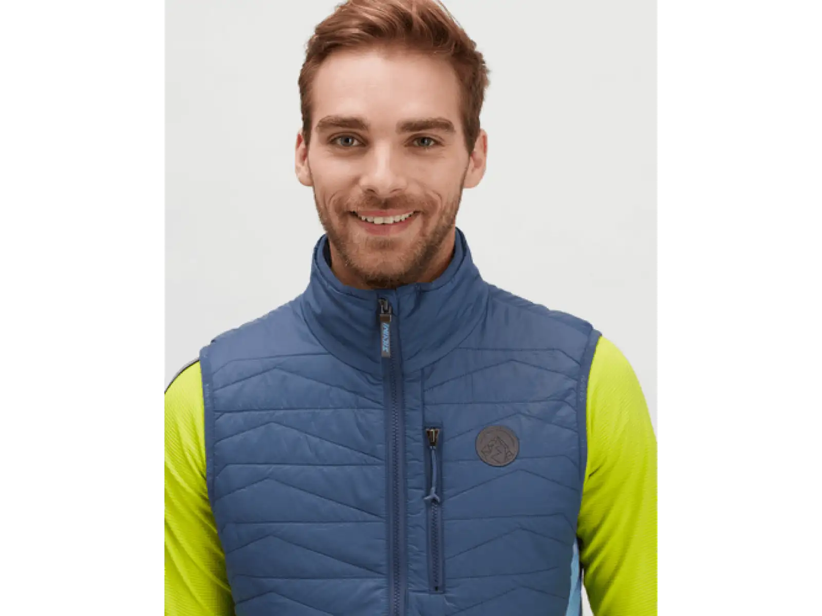 Silvini Grotte pánska zateplená vesta blue/navy
