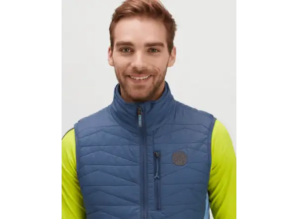 Silvini Grotte pánska zateplená vesta blue/navy