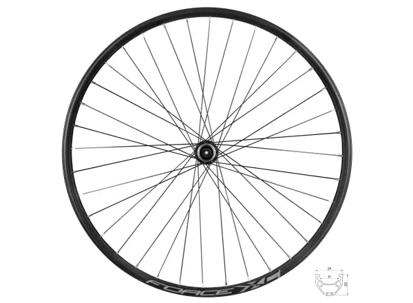 Force XC Disc 29 CL predné vypletené koleso náboj Shimano