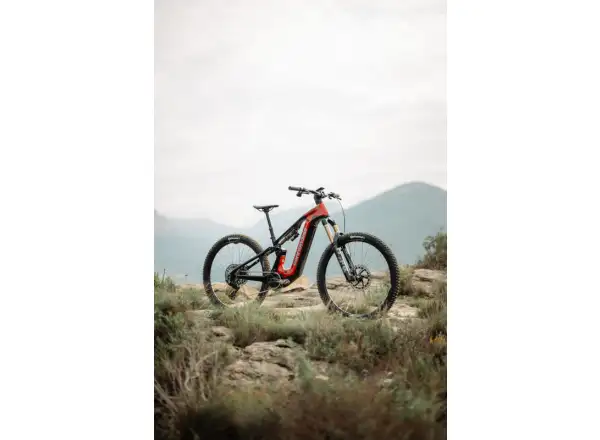 Cannondale Moterra Carbon 1 celoodpružený elektrobicykel Metallic Red