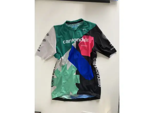 Cannondale CFR Replica pánsky dres krátky rukáv Green/Blue