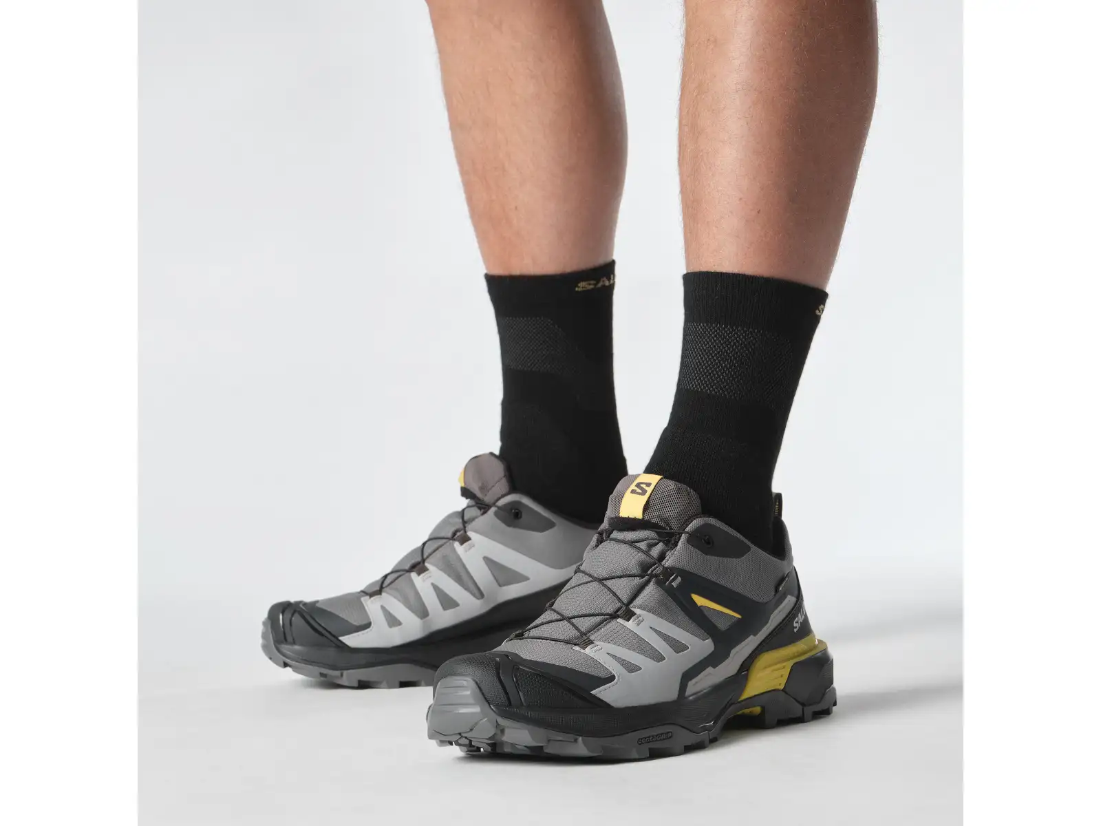 Salomon X Ultra 360 GTX pánska turistická obuv Castlerock/Black/Spicy Mustard
