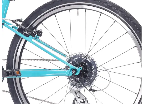 Rock Machine Thunder Jr. 24 VB detský bicykel Jade Blue