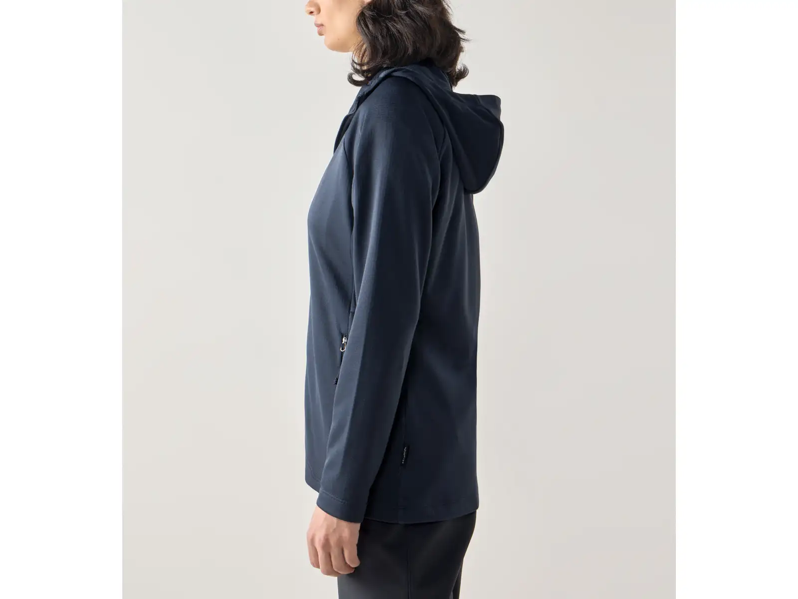 Haglöfs Korp Mid Hood dámska mikina Tarn Blue