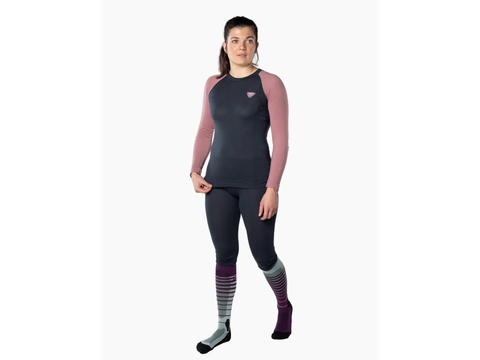 Dynafit Tour Light Merino Dámske tričko s dlhým rukávom Mokarosa