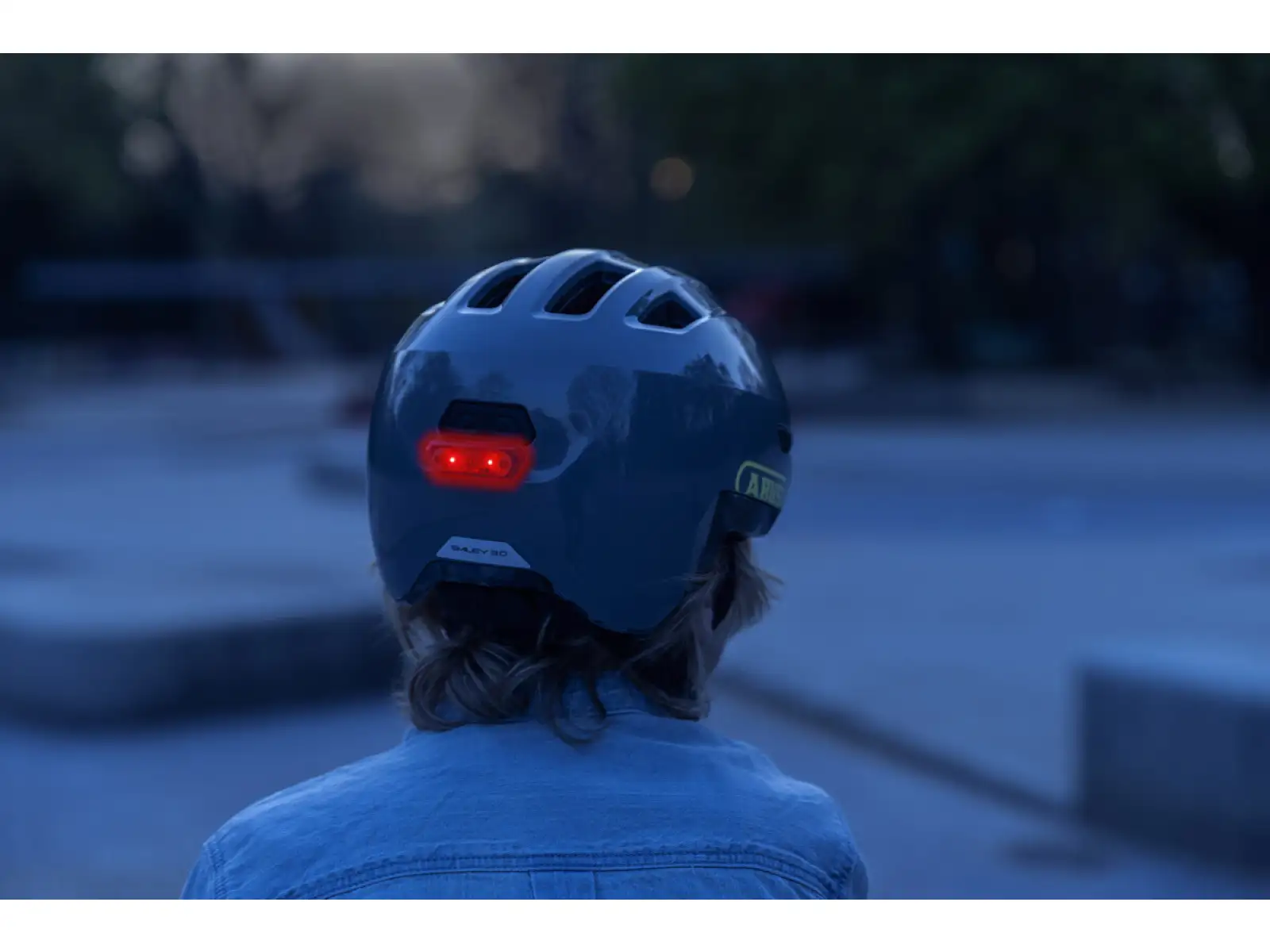 Abus Smiley 3.0 ACE LED detská prilba Royal Blue
