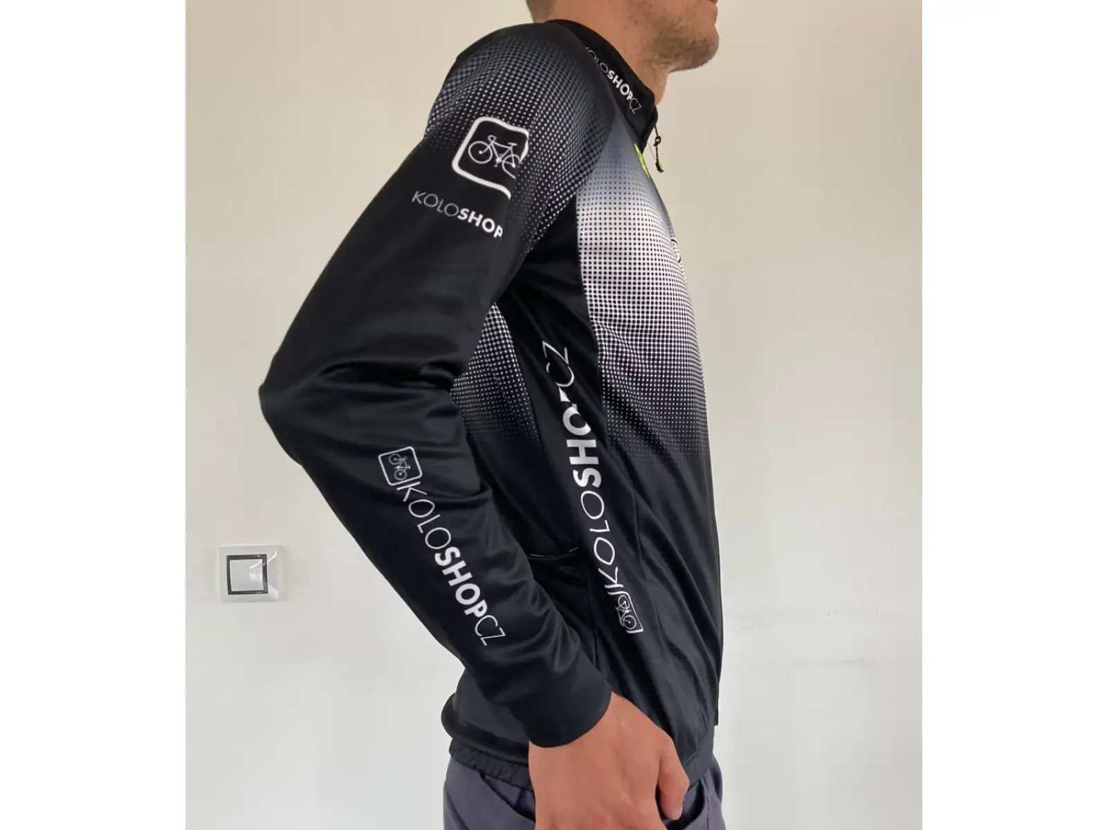 Alé Prime Koloshop pánsky dres dlhý rukáv čierna