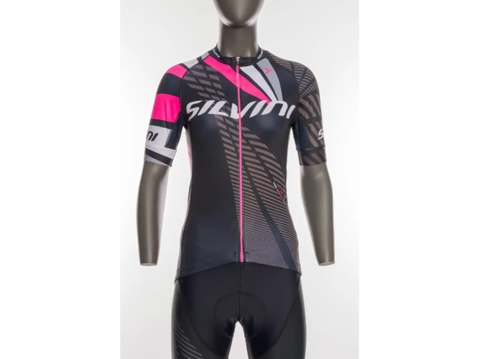 Silvini Team WD1402 dámsky dres black/pink