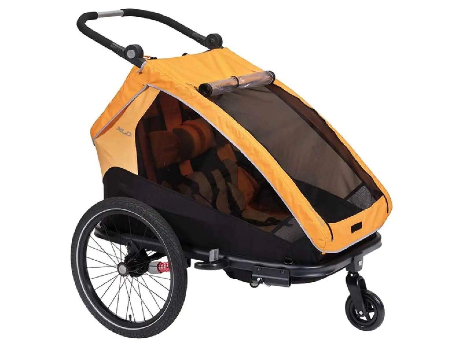 XLC DUOs BS-C10 dvojmiestny závesný vozík 20" Marigold/Anthrazit