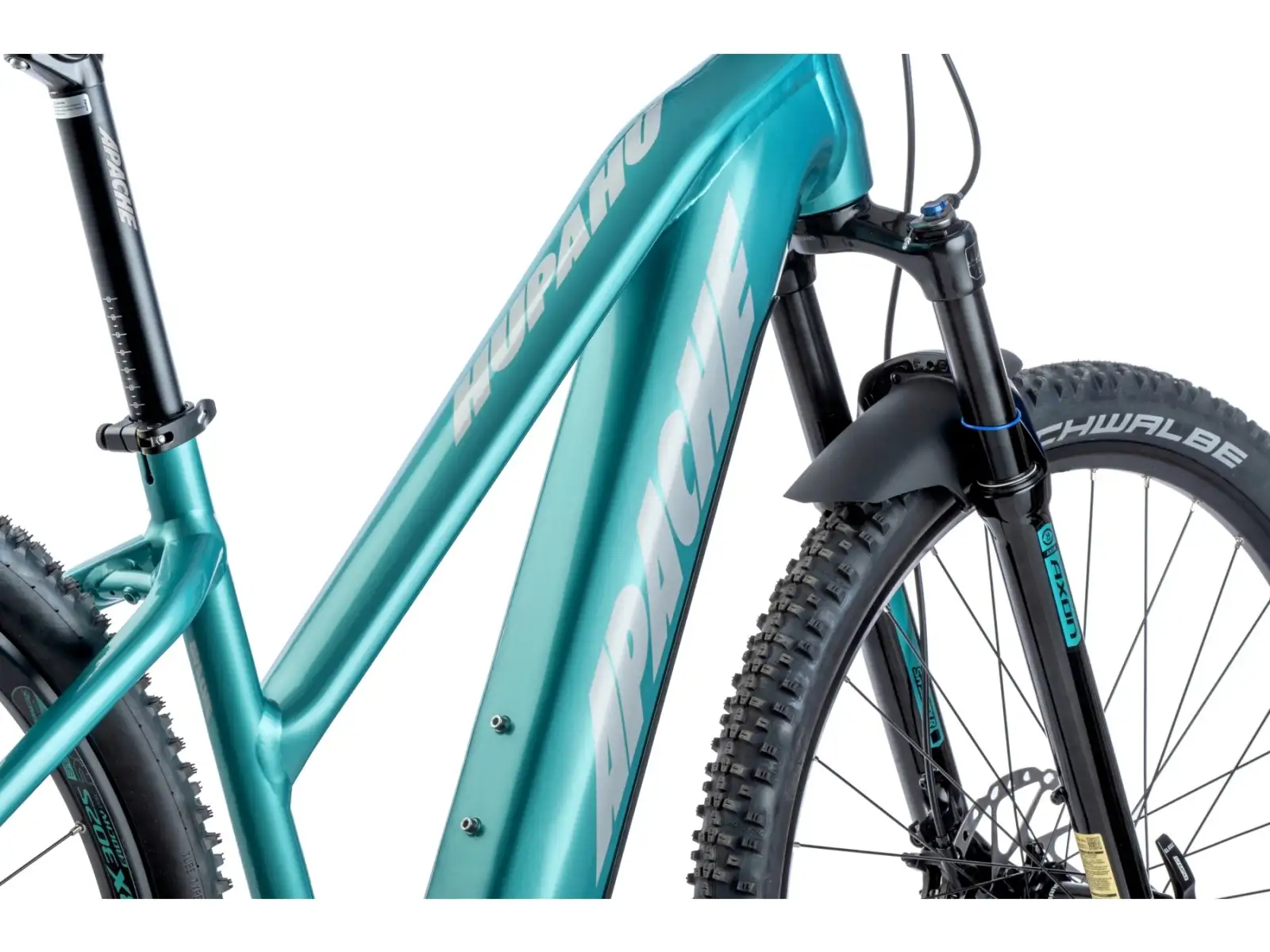 Apache Hupahu 2 Bosch Lady 1000 Wh dámsky horský elektrobicykel tyrkysová