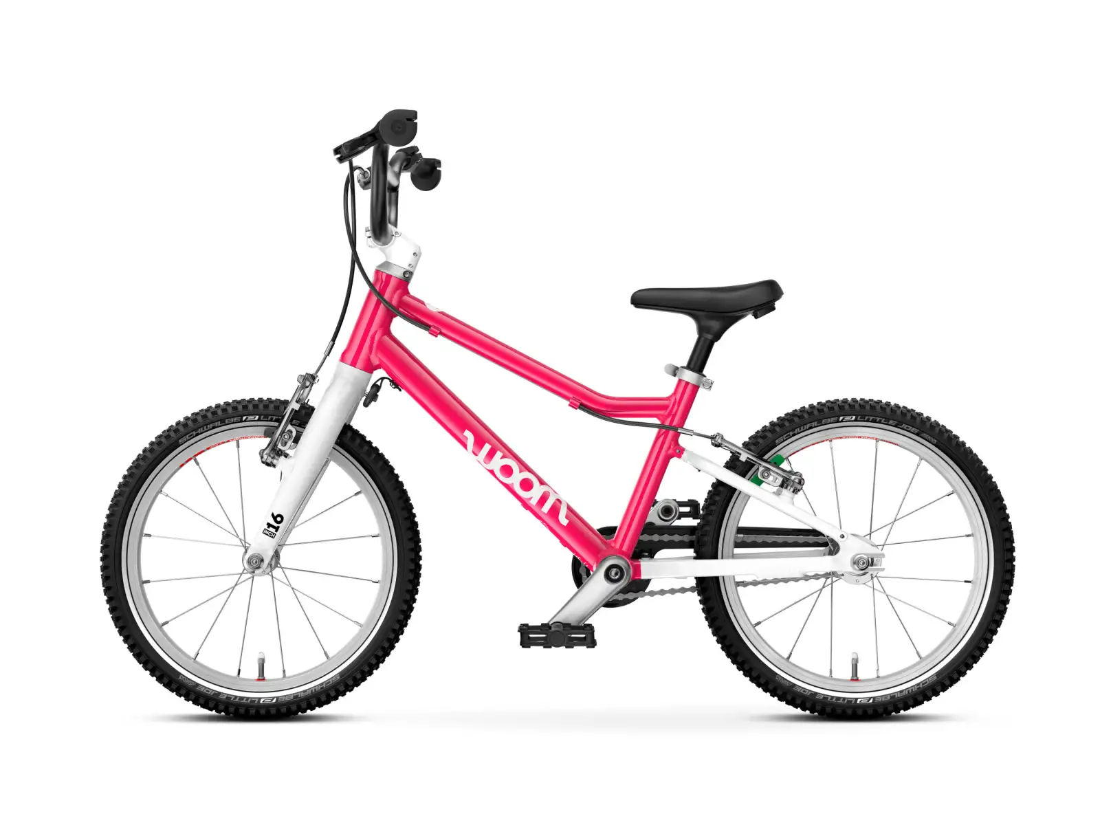 Woom GO 3 Hot Pink 16 detský bicykel