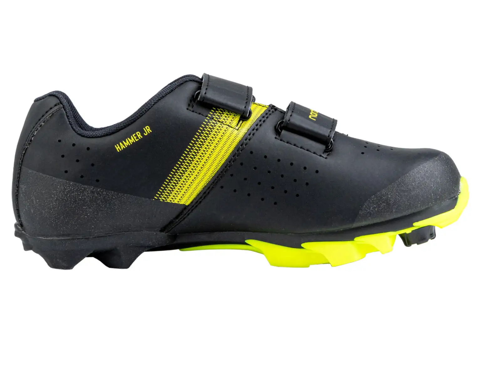 Northwave Hammer Junior detské XC tretry Black/Yellow Fluo