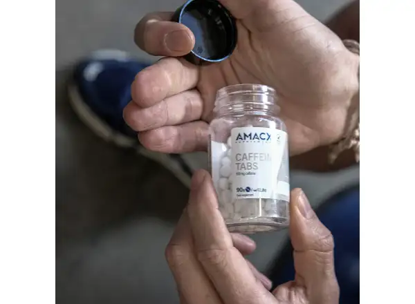 Amacx Caffeine tabs kofeínové tablety 90 tabliet