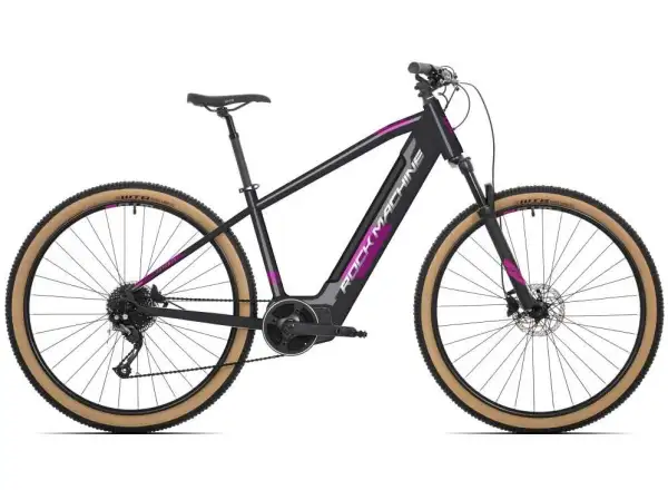 Rock Machine Storm INT e70-29 Lady elektrobicykel Matte Anthracite / Pruple