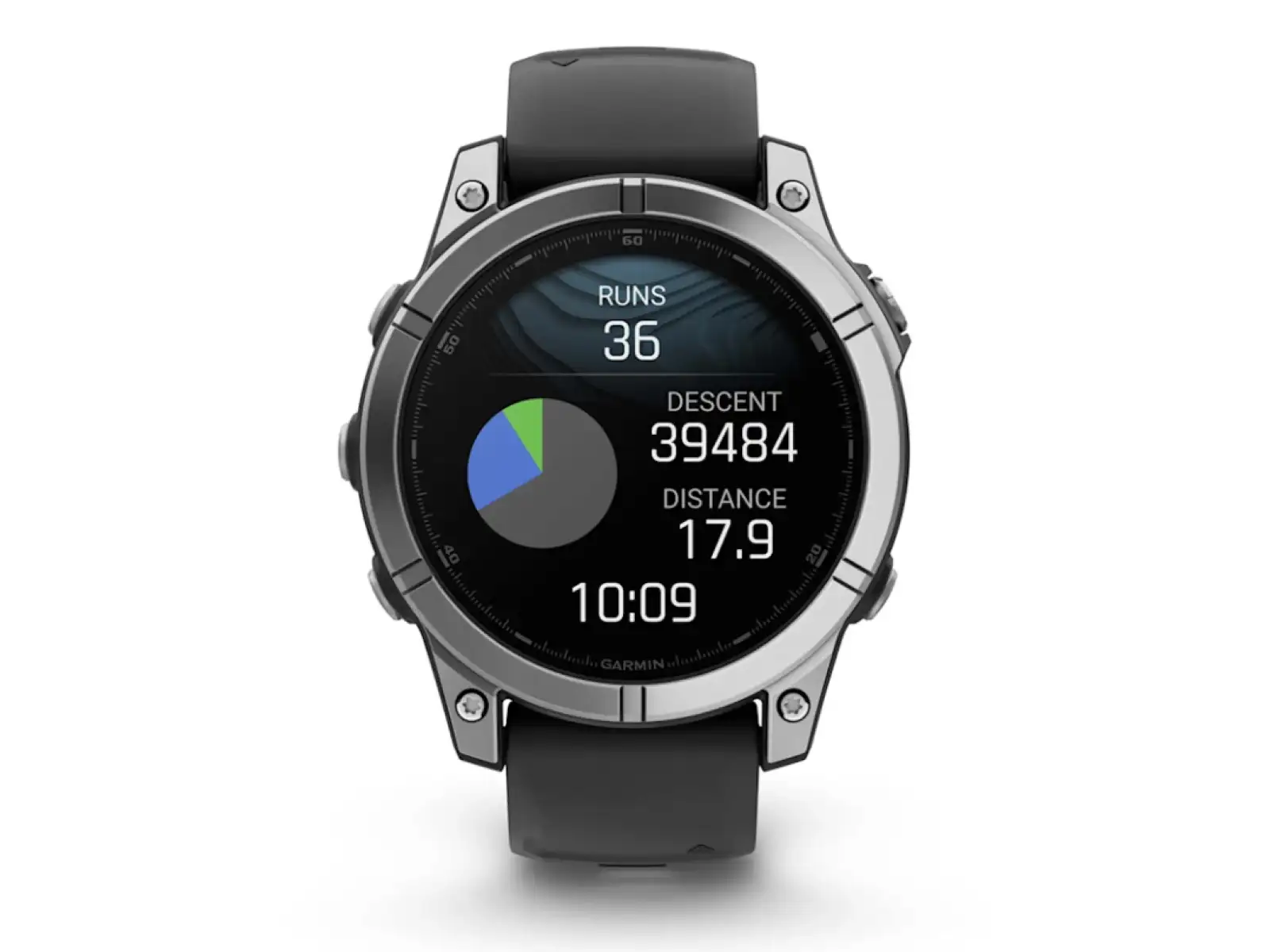 Garmin fenix E - 47 mm AMOLED inteligentné hodinky Slate Grey Steel