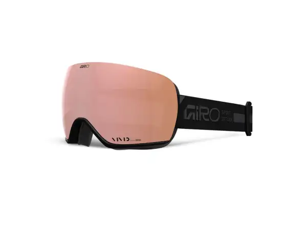 Giro Article II W lyžiarske okuliare Black Rails/Vivid Rose Gold/Vivid Infrared (2sklá)
