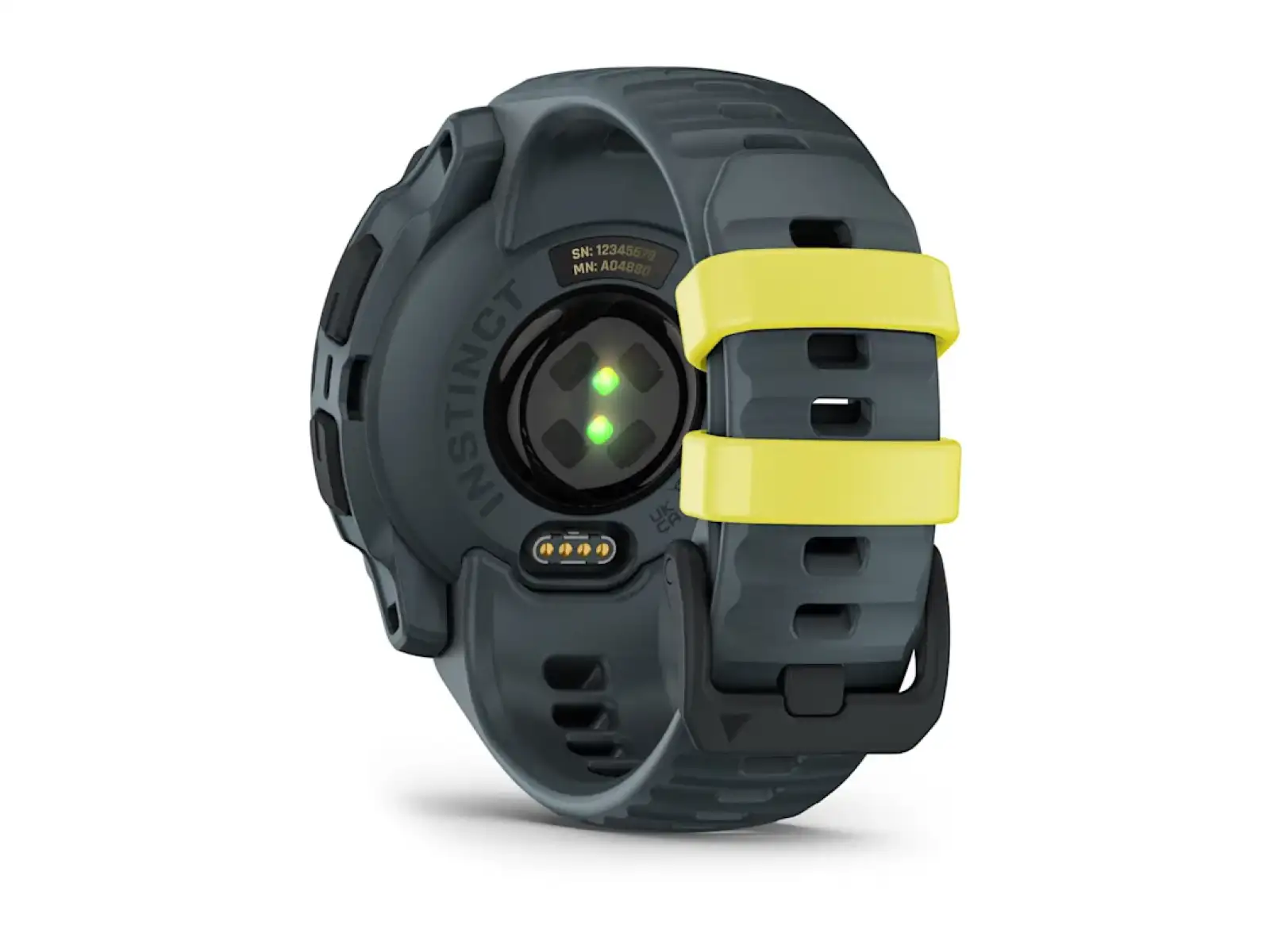 Garmin Instinct E 40 mm inteligentné hodinky Electric Lime/Twilight remienok