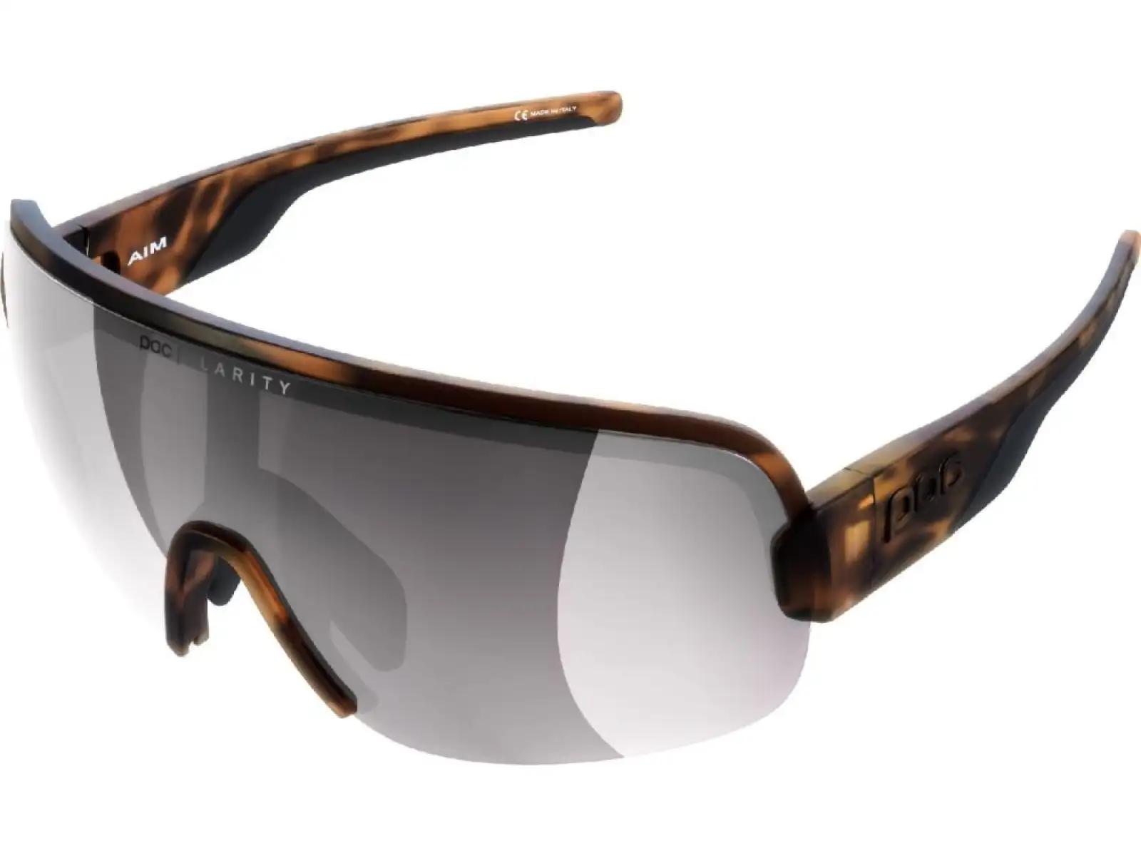 POC Aim VSI cyklistické okuliare Tortoise Brown