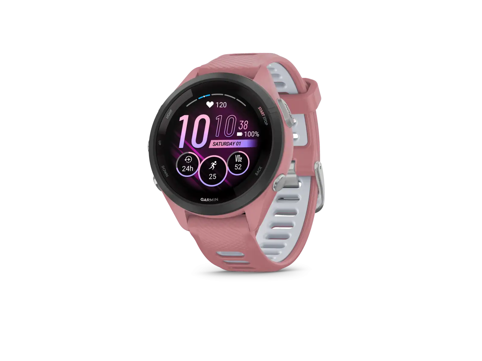 Garmin Forerunner 265S inteligentné hodinky Pink