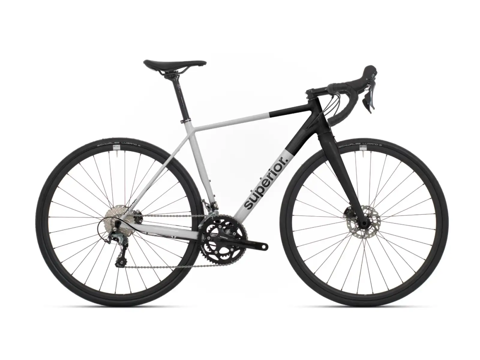 Superior X-Road 6.3 GF cestný bicykel gloss grey / black