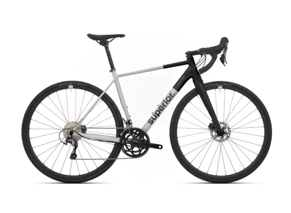 Superior X-Road 6.3 GF cestný bicykel gloss grey / black