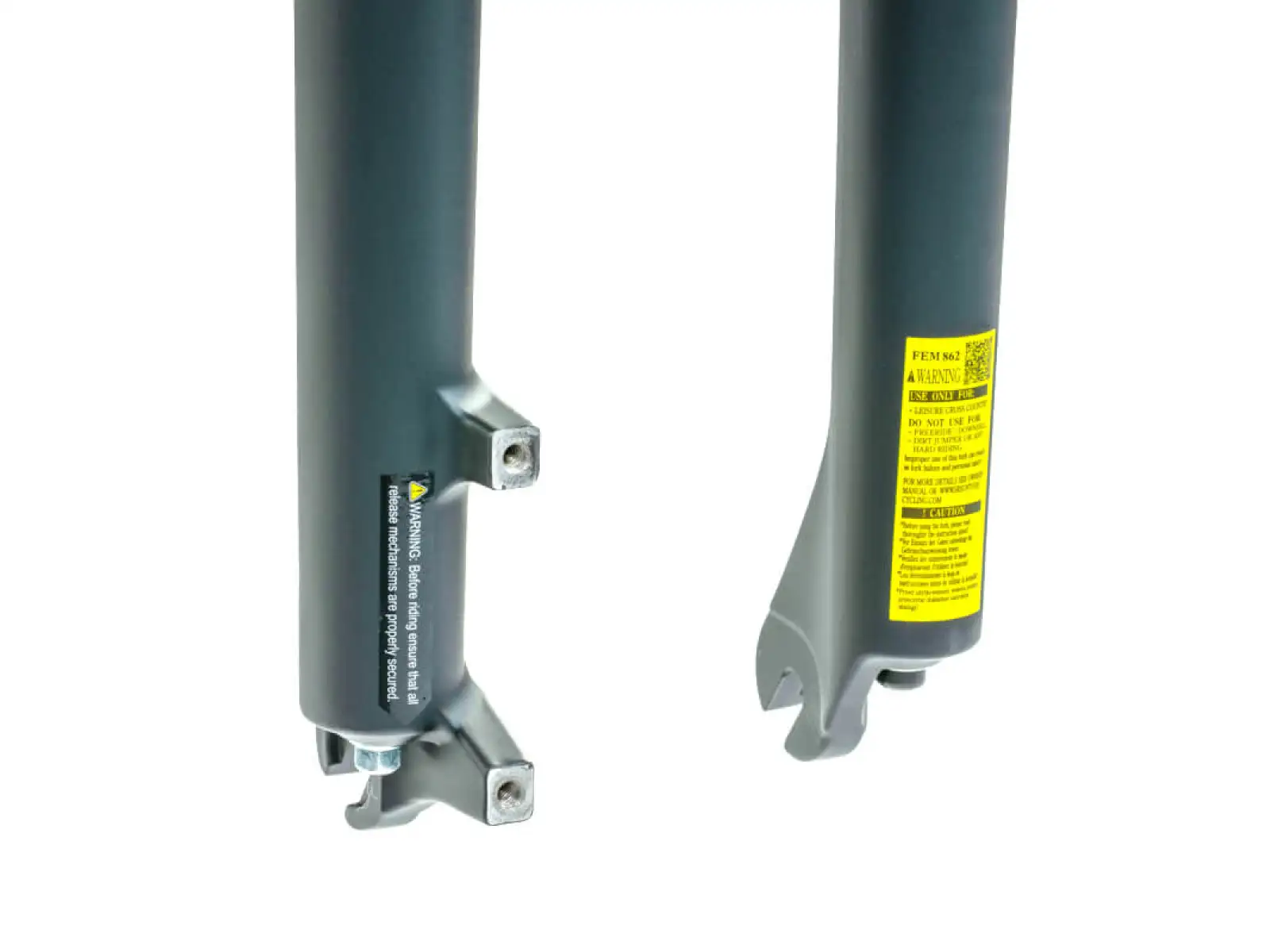 SR Suntour XCM HLO DISC 100 mm 27,5" MTB odpružená vidlica čierna bez leštenia