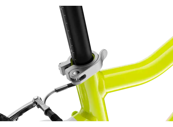 Woom GO 3 detský bicykel neon lime
