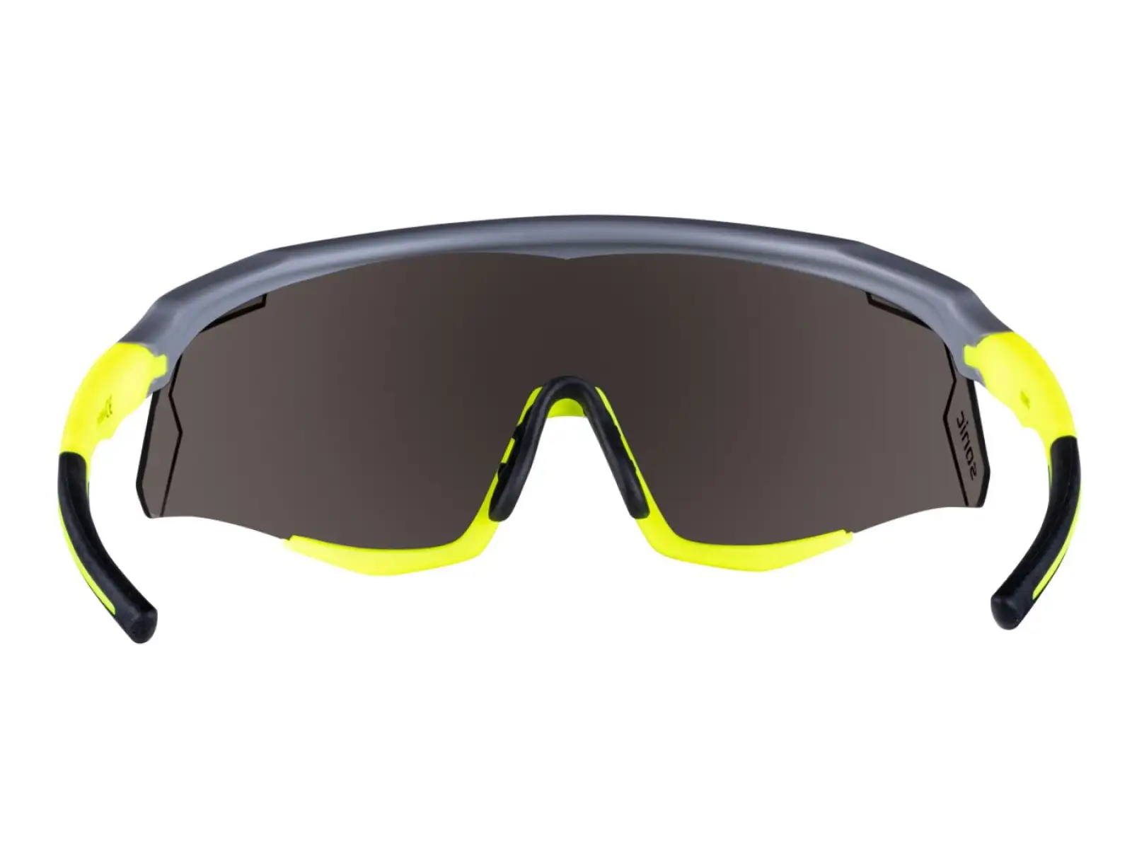 Force Sonic cyklistické okuliare šedé/fluo, modrofialové zrkadlové sklá