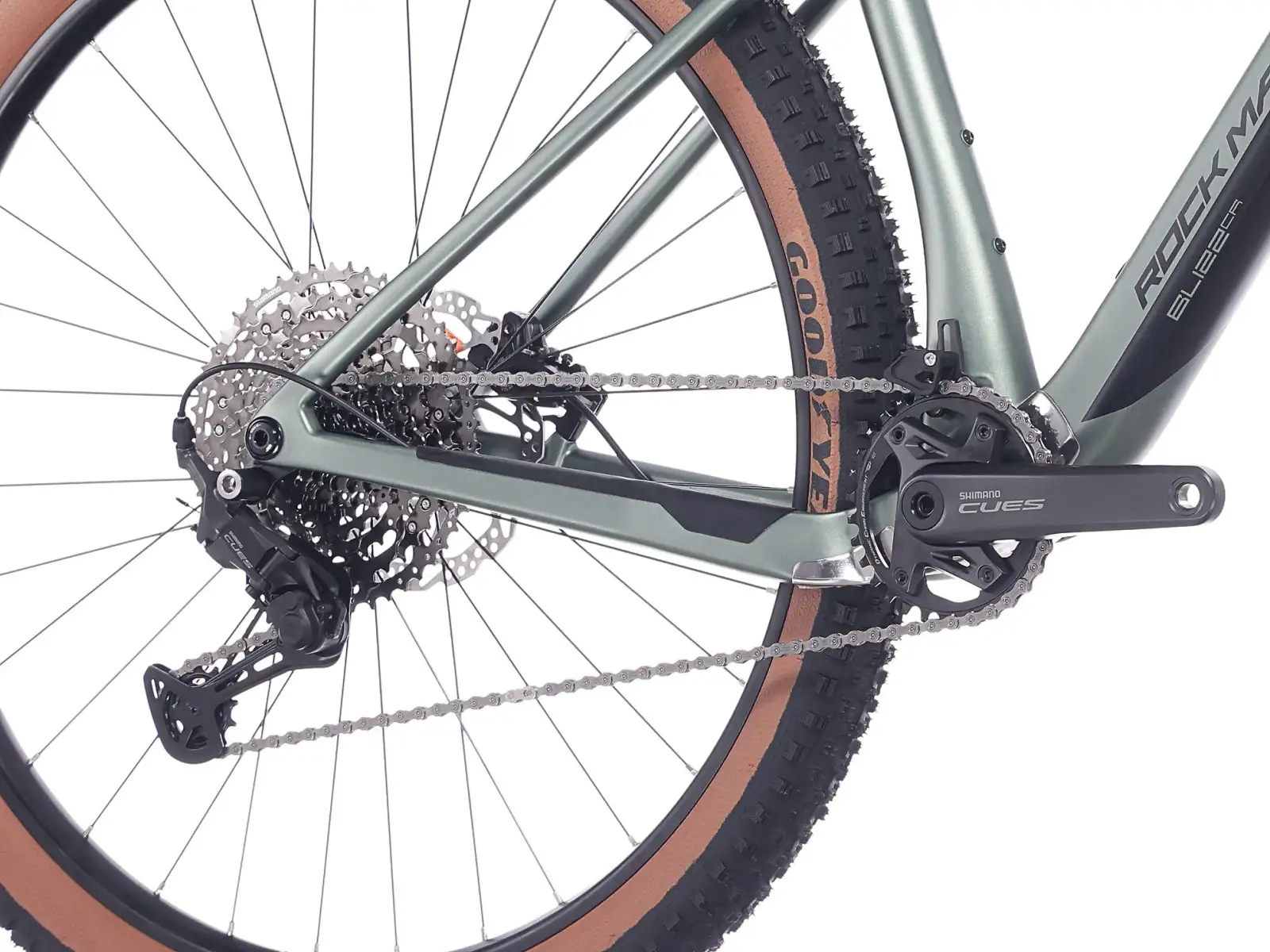 Rock Machine Blizz Cr 50 horský bicykel Matte Granite Green