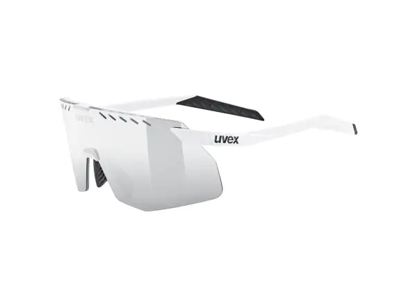 Uvex Pace Stage S slnečné okuliare White Matt/Mirror Silver