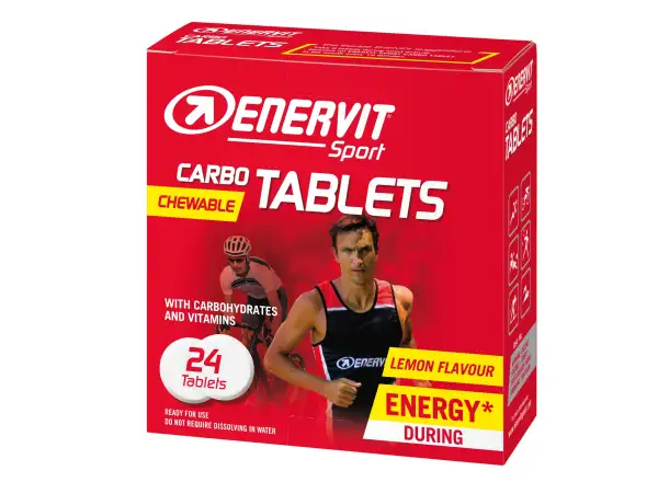 Enervit Carbo Tablety 24ks citrón