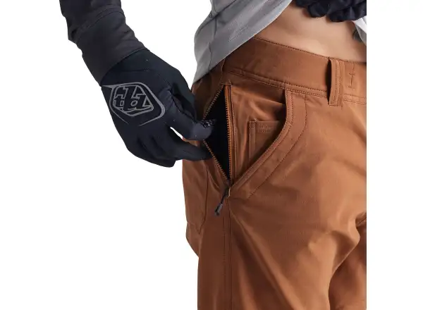 Troy Lee Designs Ruckus Long Travel Pant pánske nohavice Mono Dark Canvas
