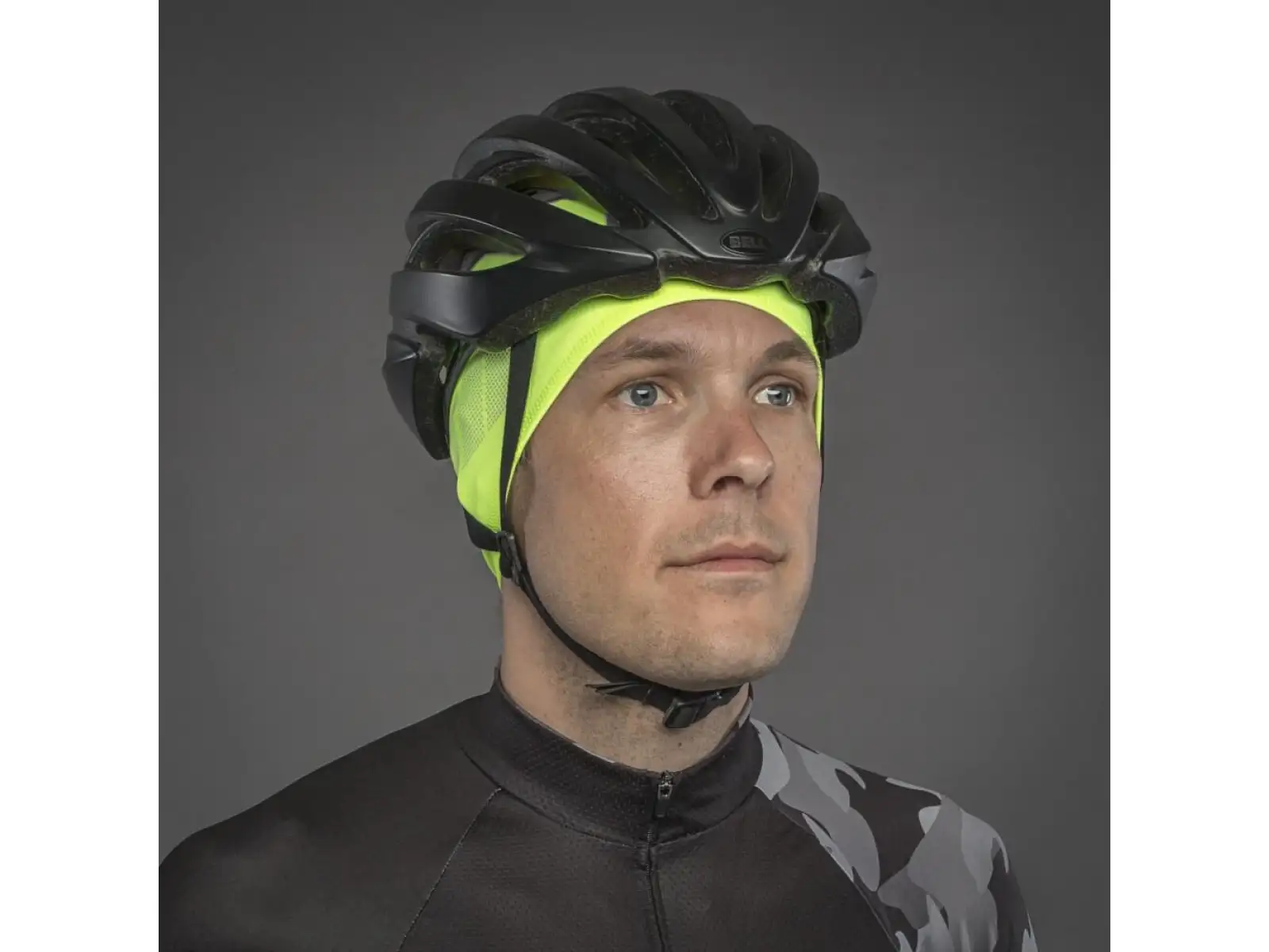 Grip Grab Windproof Hi-Vis Skull Cap termo čiapka pod prilbu žltá