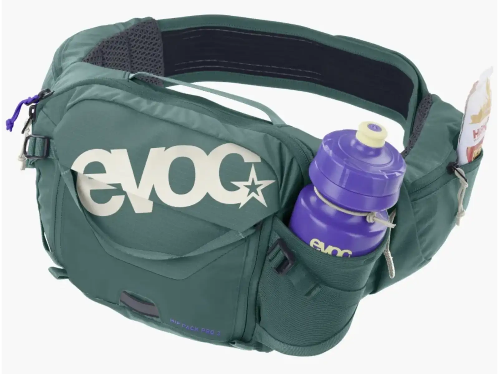 Evoc Hip Pack Pro 3 l ľadvinka Bottle Green