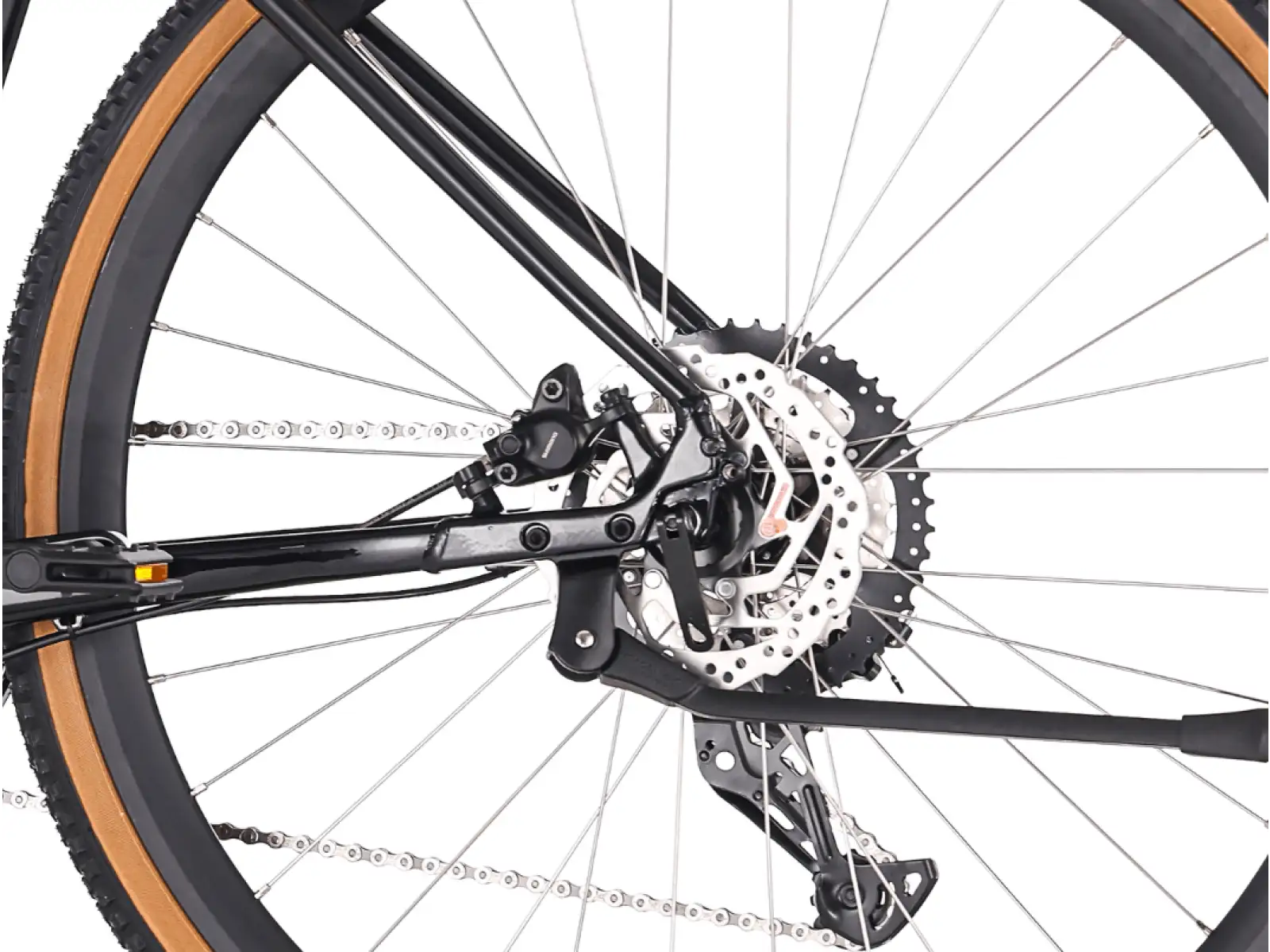 Rock Machine Rokk SL trekingový bicykel Matte Black