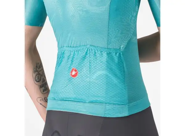 Castelli Fantasia dámsky dres krátky rukáv Pool Blue