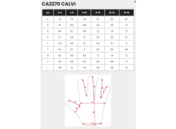 Silvini Calvi detské rukavice Blue/Black