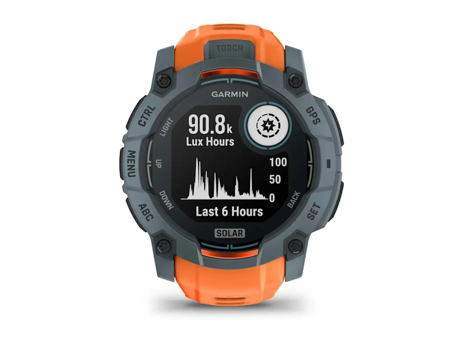 Garmin Instinct 3 Solar 50 mm smart hodinky Twilight/Solstice remienok