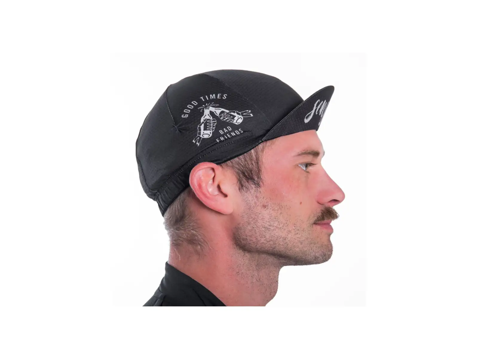 Sensor Tatoo cyklo čiapka čierna